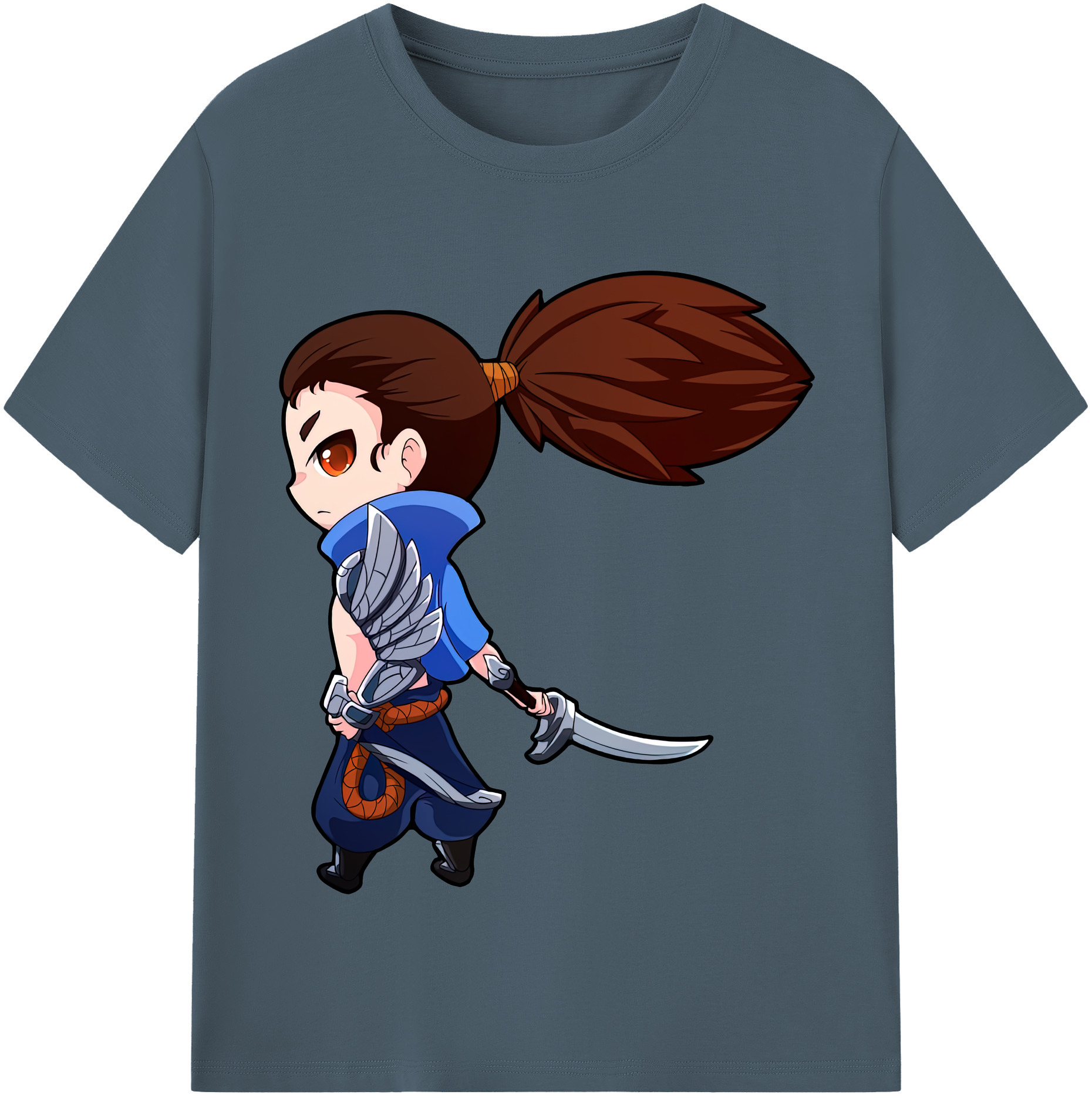 （画像用） リーグ・オブ・レジェンド League of Legends LOL 綿100％半袖Tシャツ（フロントプリント）